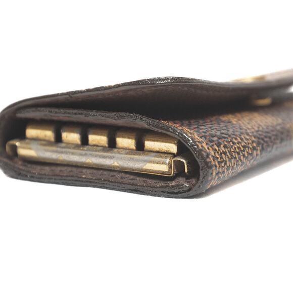 Authentic Louis Vuitton Damier Ebene Multicles 4 Key Holder 2006 France - Picture 11 of 14